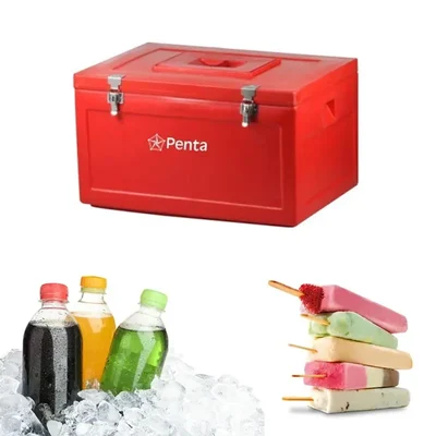 Penta PPT-IB-100 Insulated 100 Litre Ice Box, 12 to 48 hrs Insulation Support with Vending Lead for Picnic & Outdoor